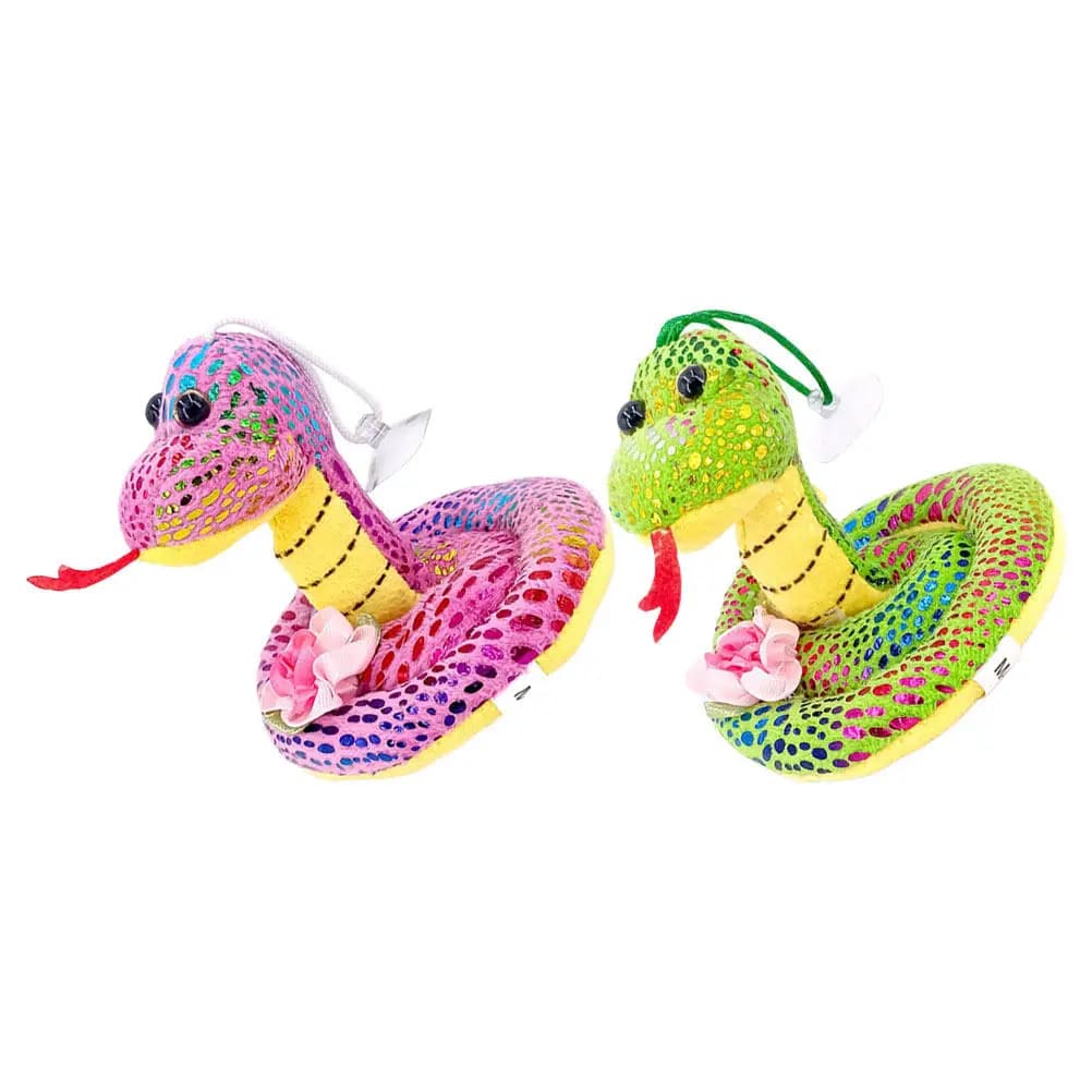 2 Pezzi Serpente Realistico di Peluche, Decorazione Sospesa per Feste di Compleanno, Celebrazioni del Capodanno Cinese, Anno del Serpente