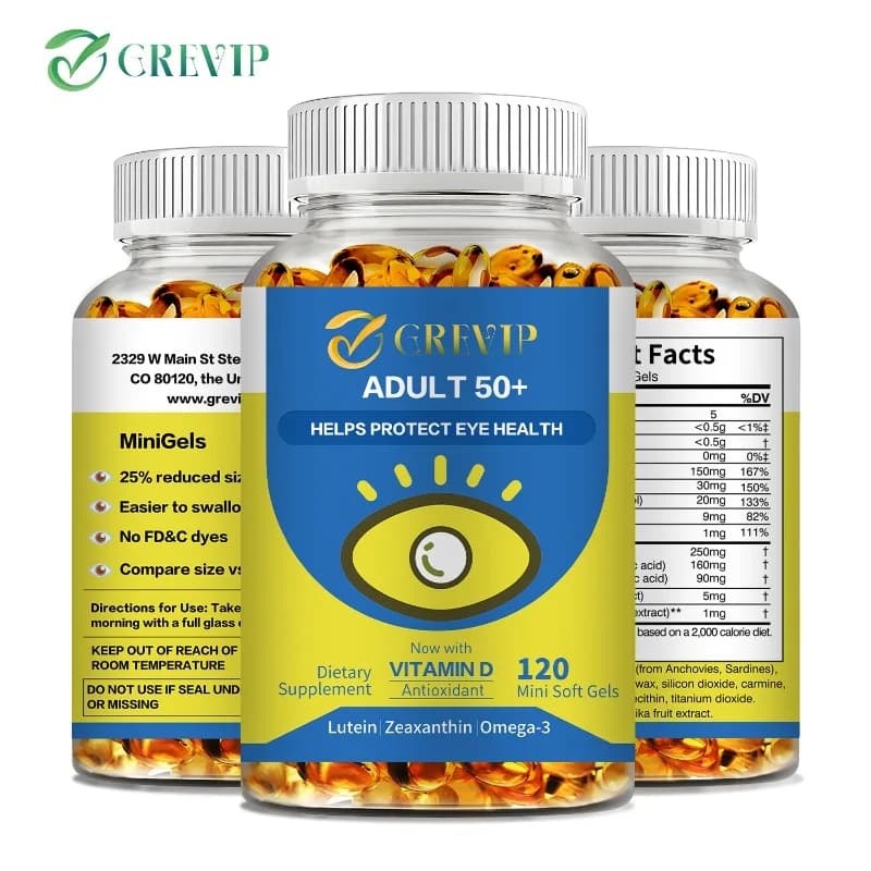 Vitamin and mineral supplement for ADULTI eyes - with lutein and zeaxanthine - It relieves eye fatigue and dry eyes support health of sight