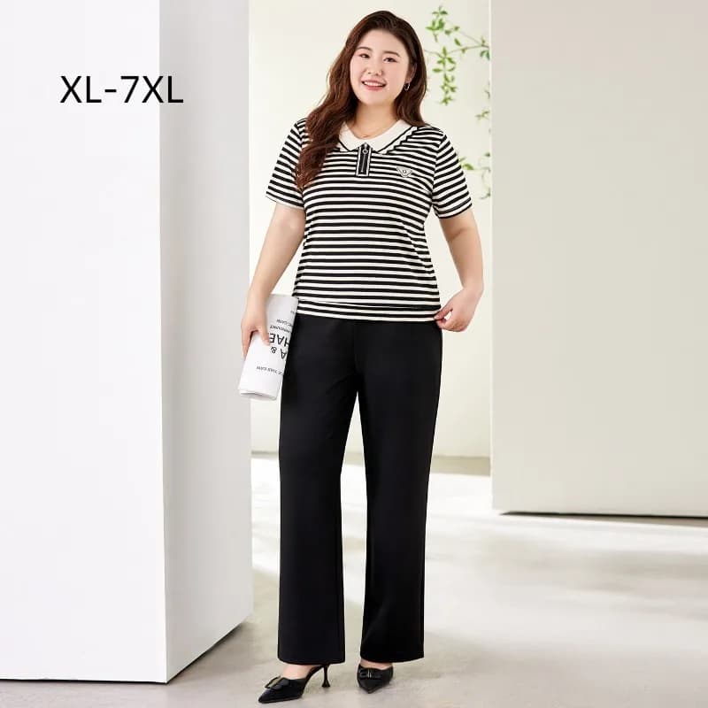 Spring Summer Women Jeans Black Plus Size 120KG 7XL 6XL High Waist Oversized Trousers Elastic Female Loose Straight Casual Pants