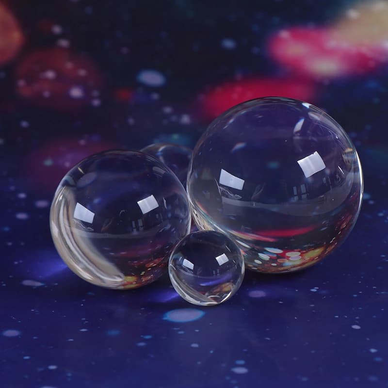 20/30/40mm Sfera di cristallo creativa Quarzo Vetro Sfera trasparente Sfere Sfera di vetro Fotografia Palle Decorazione di cristallo Feng Shui