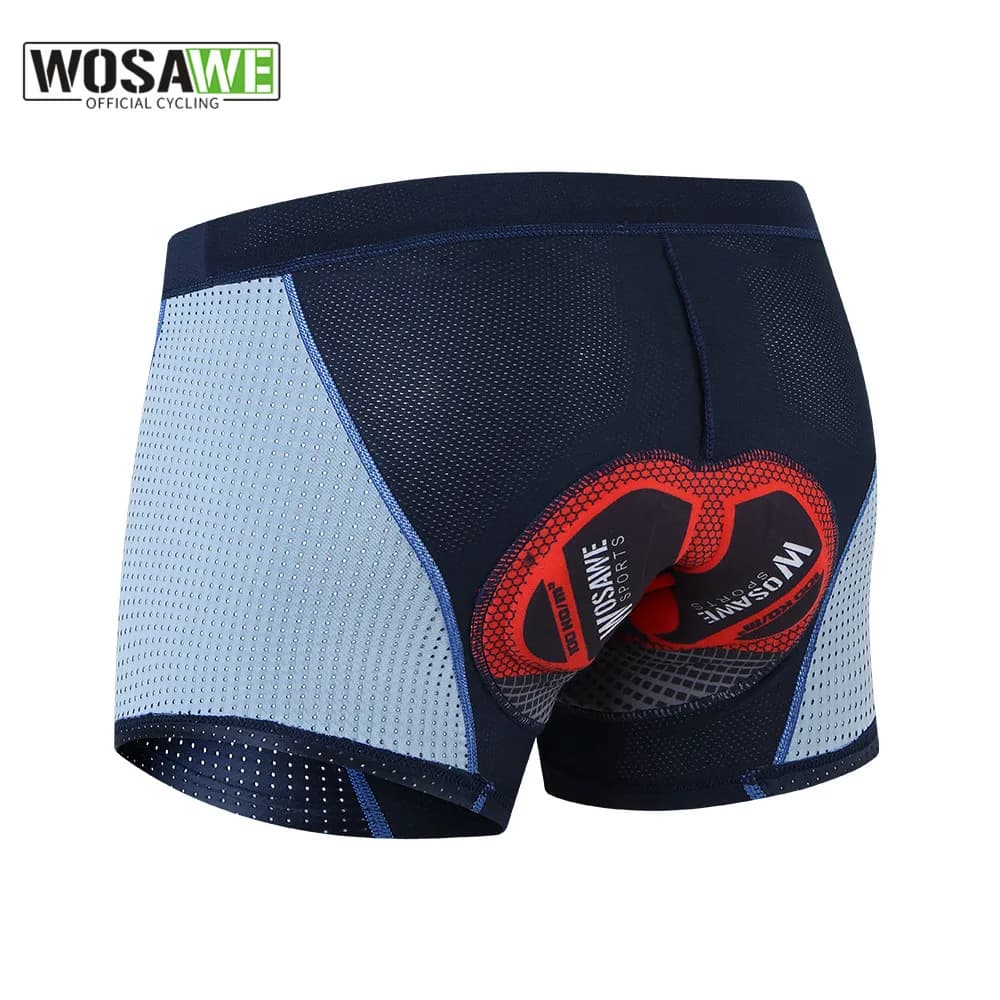 WOSAWE Cycling Shorts Update Man Cycling Mutande Pro Bike Padded Bike MTB Road Bike Intimate Men's Shorts