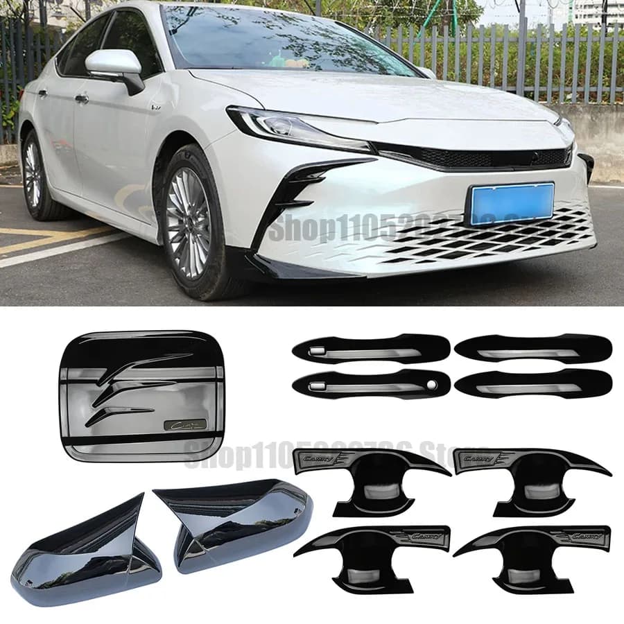 Fit for Toyota Camry 2024 2025 2026 Car Exterior Door Side Rearview Mirror Guard Cover for Toyota Camry LE | SE | XLE | XSE