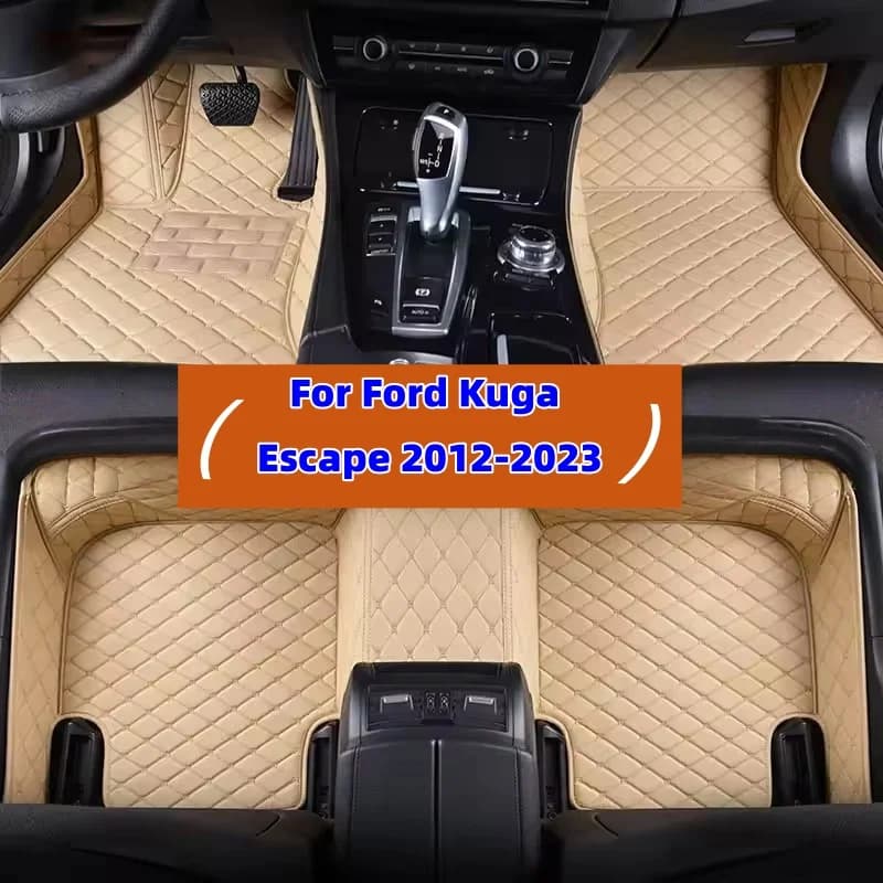 Car mats for Ford Kuga Escape 2012 2013 2014 2015 2016 2017 2018-2023 Car mats Piede Coche Accessories