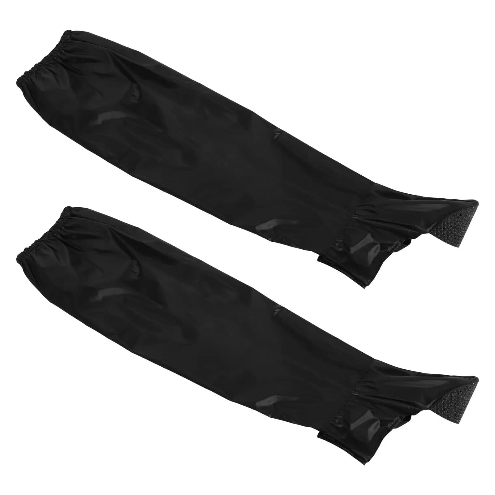 1 paio di pantaloni antipioggia da moto per uomo e donna, pantaloni impermeabili e antivento con copriscarpe, ideali per escursioni all'aperto sotto la pioggia