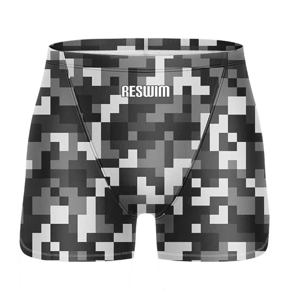 Pantaloncini da bagno da uomo nuovi estivi Jammers Costume da bagno Costume da bagno da corsa Atletico Stampato Resistenza Pantaloni da surf da spiaggia ad asciugatura rapida