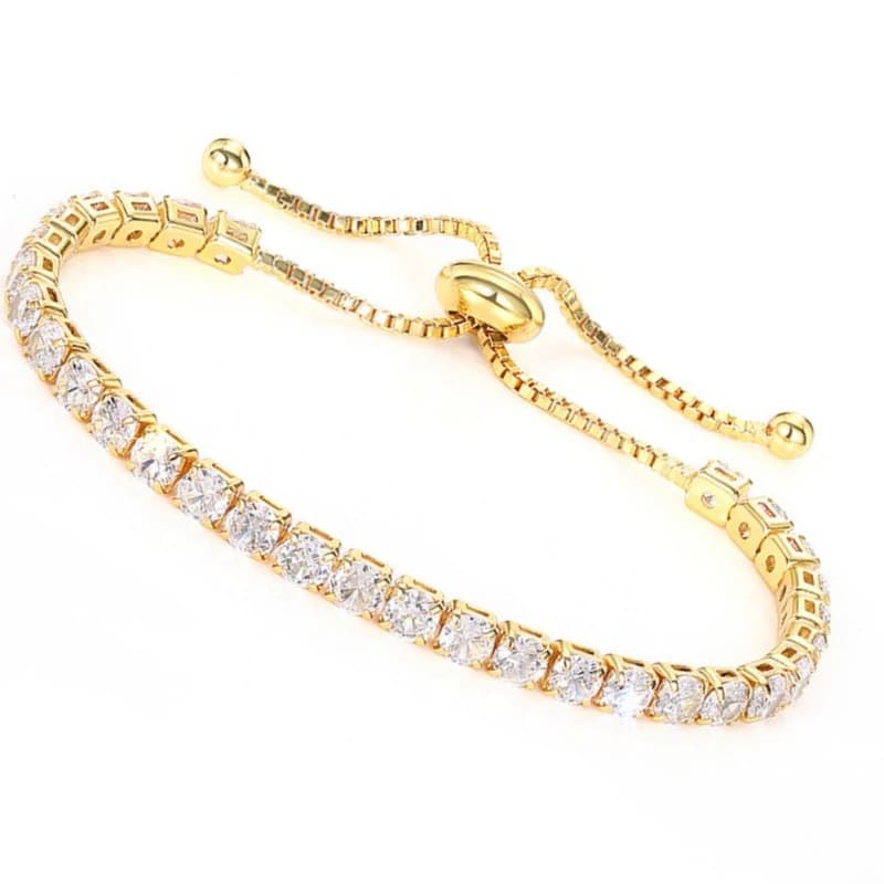 2026 Nuova Sposa Ovale Quadrato Abbagliante Banchetto di Nozze Gioielli High-end Socialite Design Senso Intarsiato Zircone Braccialetto All'ingrosso