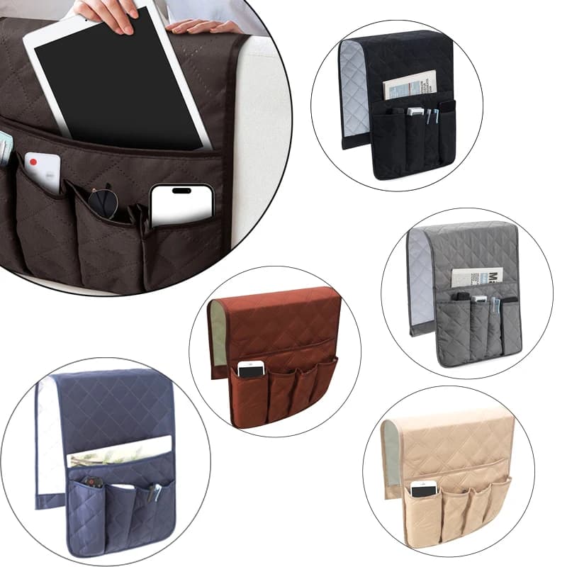 1 borsa portaoggetti, borsa portaoggetti da comodino, borsa portaoggetti da appendere al divano, borsa portaoggetti da scrivania per oggetti vari