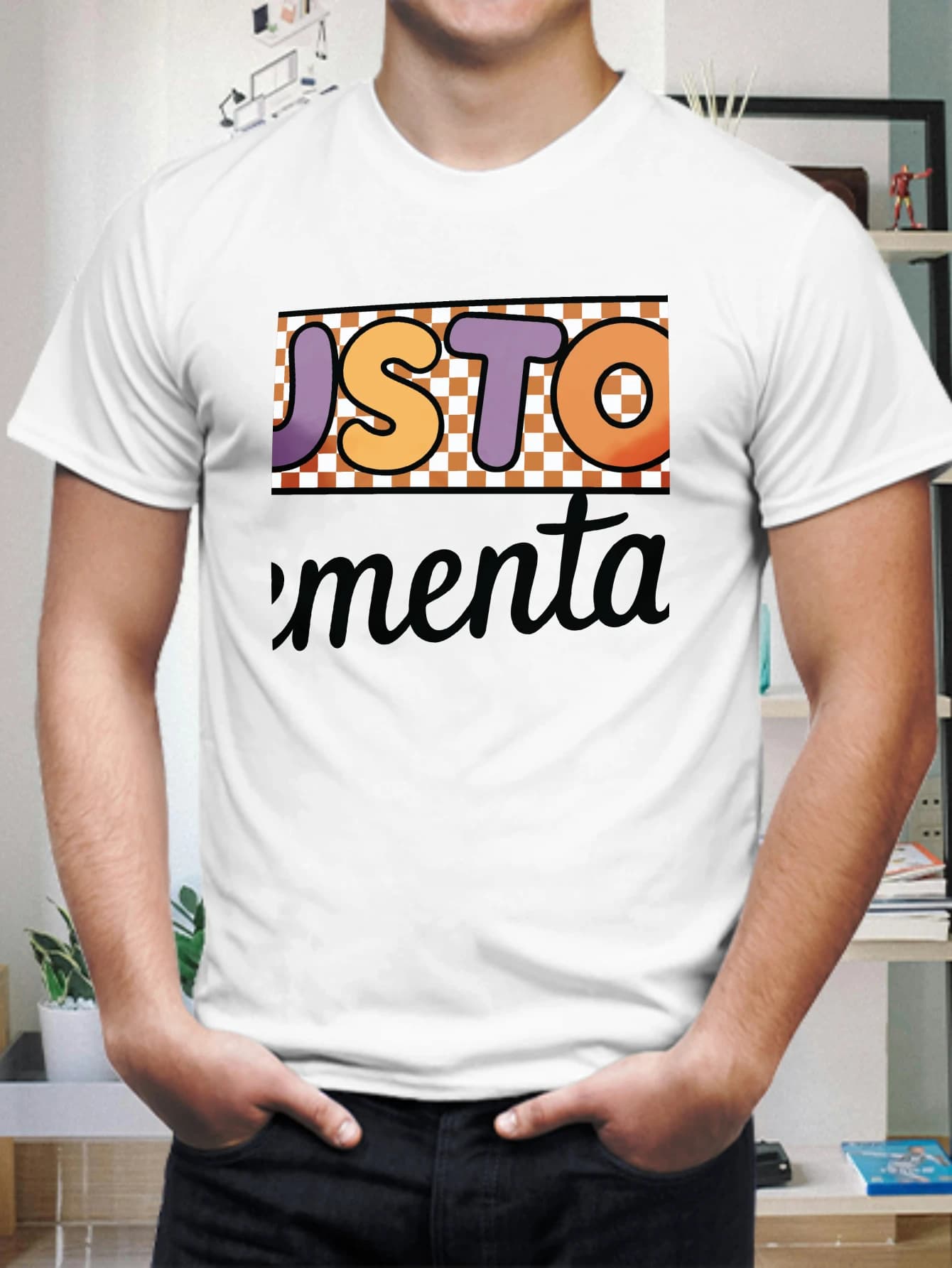 T-shirt da uomo 2025 Nuova collezione Abbigliamento uomo T-shirt basic y2k sportiva Grafica Estiva y2k top da calcio Stampa Tinta unita