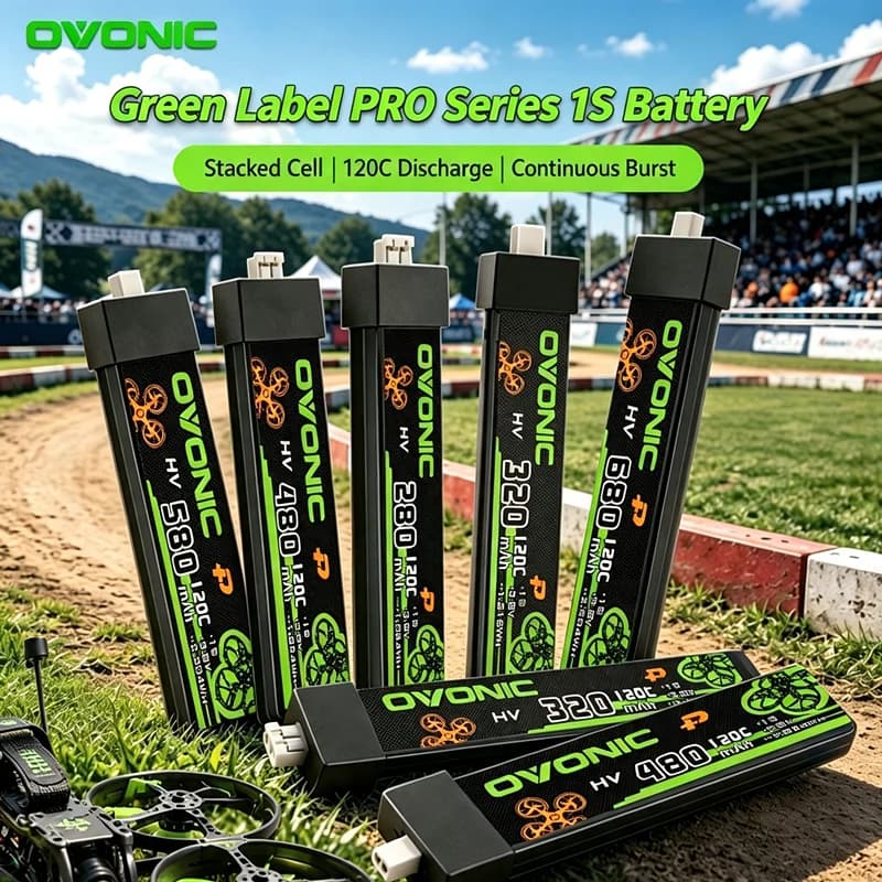 OVONIC 280mAh 320mah 480mah 580mah 680mah 120C 3.8V Lipo Battery For RC Helicopter Quadcopter FPV Racing Drone Parts