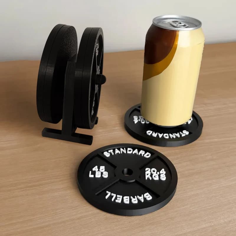 Set of Pesi Shaped Underwear with Four Black Beverages for Hot and Cold Drinks, for Bar, Home, Kitchens, Gyms
