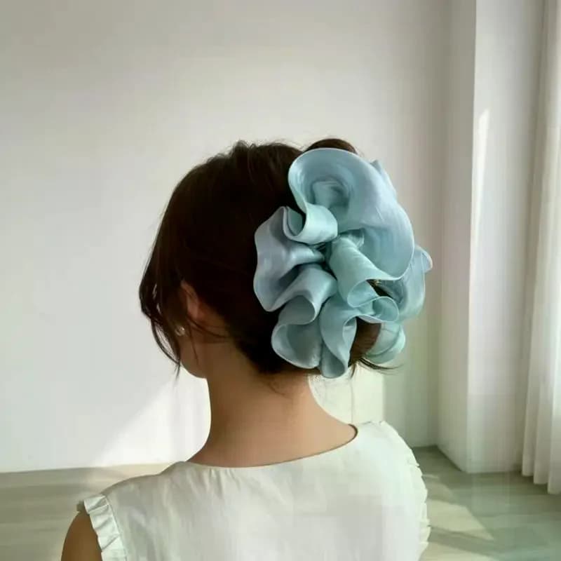 Big Bows Hair Claw Clip - Chic Ponytail Barrettes for Women's Headwear