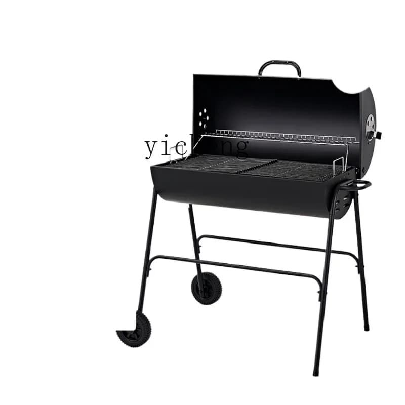 Griglia da esterno Forno da cortile Griglia per barbecue Barbecue da campeggio portatile Stufa a carbone per auto