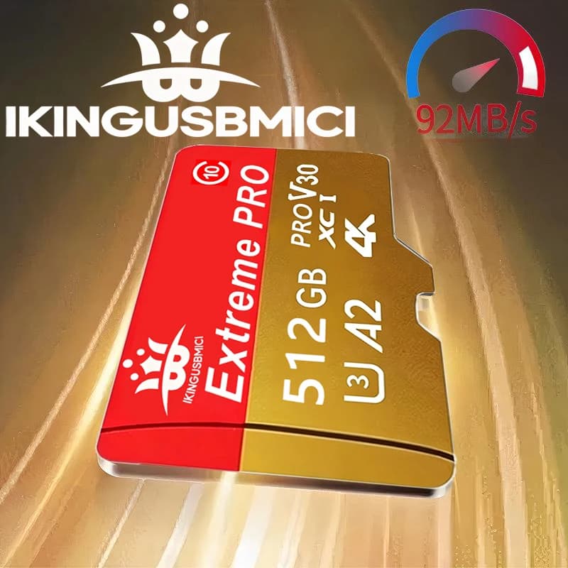 Quality 32/64/128/256/512gb Mini Sd for Phone Class Memory Card Flash U3 Class 10 Premium Fast Reliable High Speed High Quality