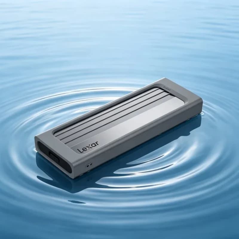 Lexar E300 M.2 SSD Enclosure Type C USB 3.2 Gen 2 NVMe SSD Case for 2230/2242/2260/2280 Mobile External Hard Disk Case