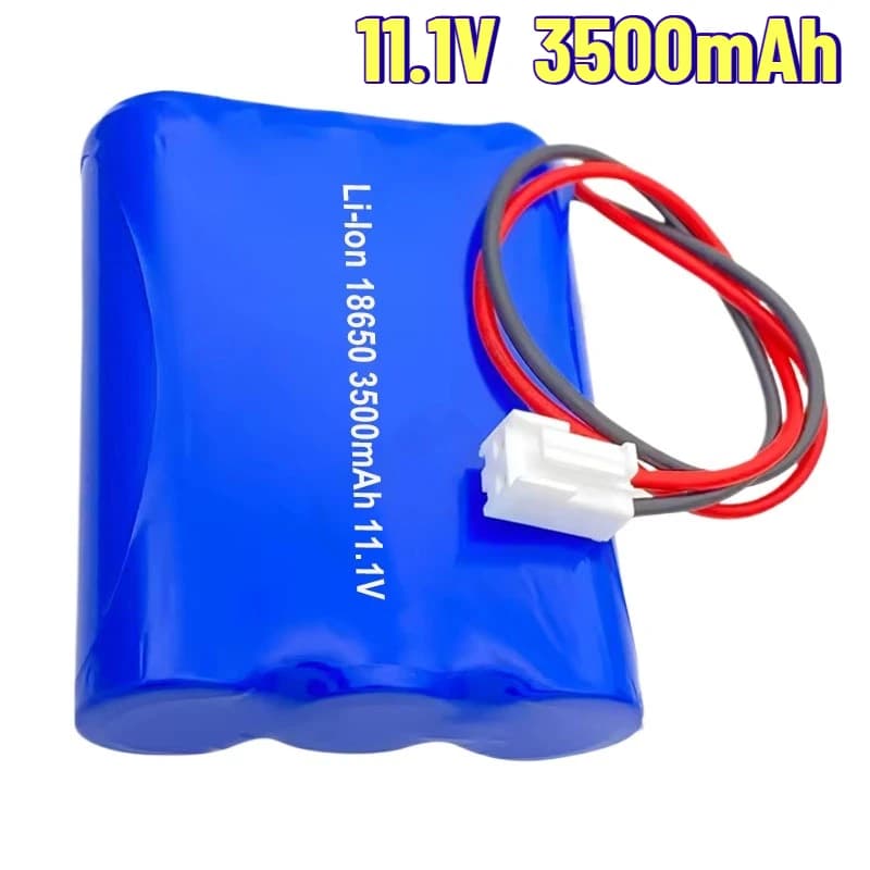 Batterie ricaricabili agli ioni di litio 3S1P da 11,1 V 3500 mAh 18650 utilizzate per pistola a fascia, luce di emergenza, altoparlante Bluetooth, ecc.