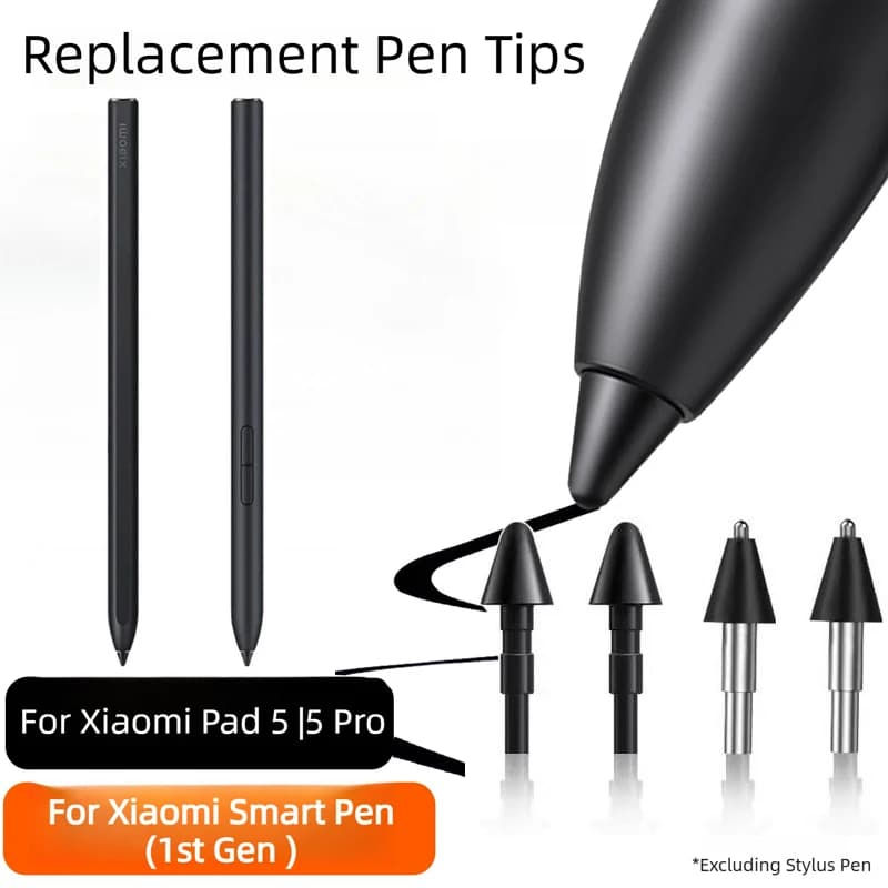 Stylus Pen Extra Tips 11mm for Xiaomi Smart Pen (1st Gen ) for Tablet Mi Pad Xiaomi Pad 5 | 5 Pro 5G 12.4 Inch Replacement Nibs
