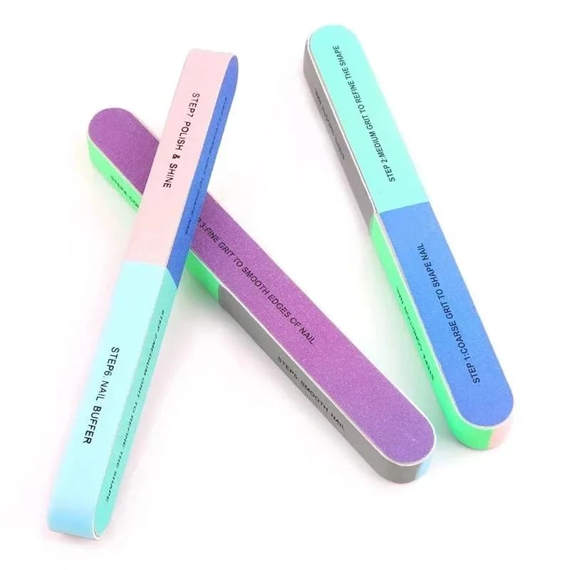 1/3/5 Pieces Nail Polishing Block, Nail Art Abrasive Lima, Manicure and Pedicure Tools, Nails Abrasive Sponge