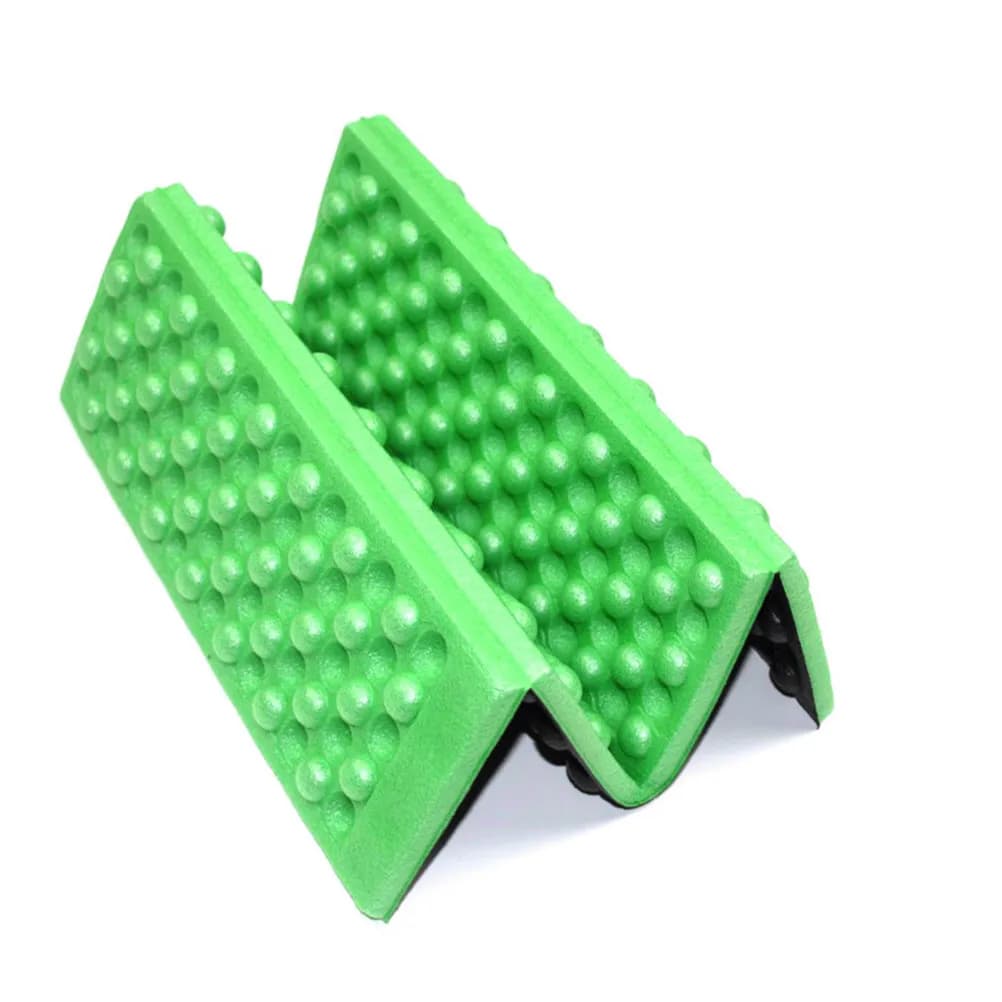 Camping Mat Foldable XPE, Lightweight and Waterproof, Portable Bearing for Picnic and Hiking, Green