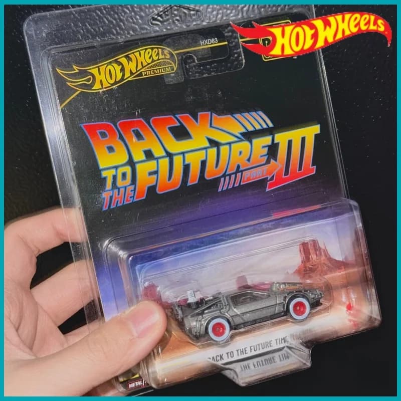 Nuovo Hot Wheels Premium 2026 Pop Culture Ritorno al Futuro Macchina del Tempo-1955 1:64 Modellino Auto in Metallo Pressofuso Veicolo da Collezione Giocattolo