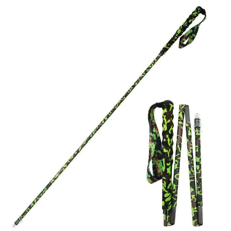 Bastoncini da Trekking in Fibra di Carbonio T800 a Prezzo di Fabbrica - Design Telescopico con Testa in Plastica e Assorbimento degli Urti