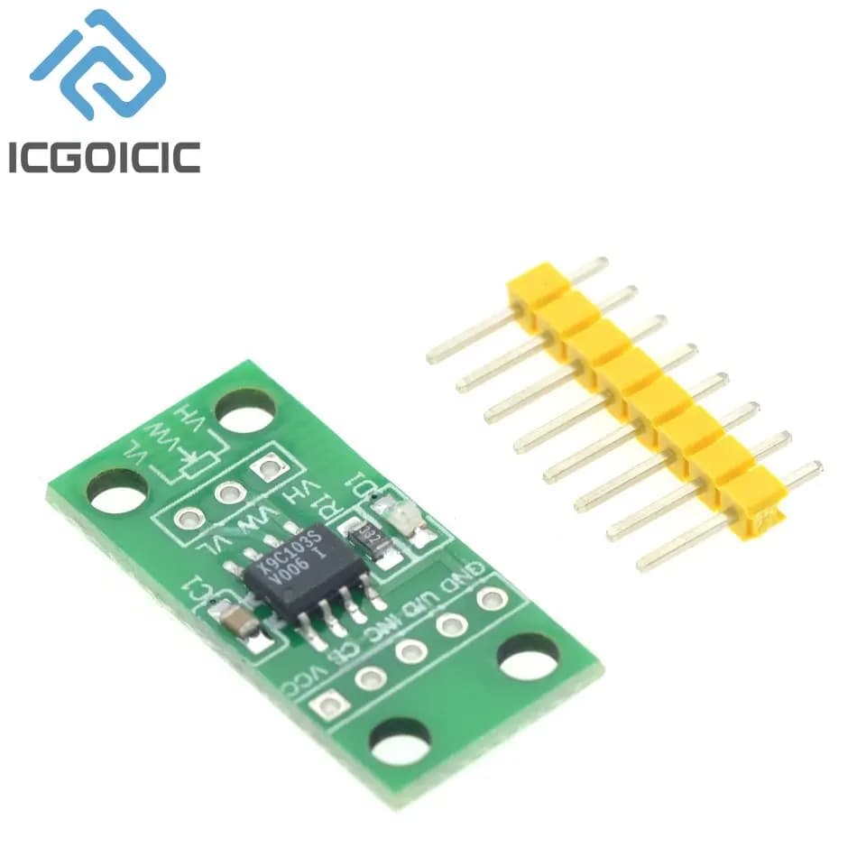 X9C103S Digital potentiometer module 10K 100° order Digital potentiometer circuit for Arduino