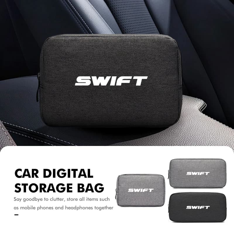 For Suzuki Portable Digital Storage Bag Travel Tool Bags Swift zc33s Sport zc31s zc72s 2022-2020 2013-2022