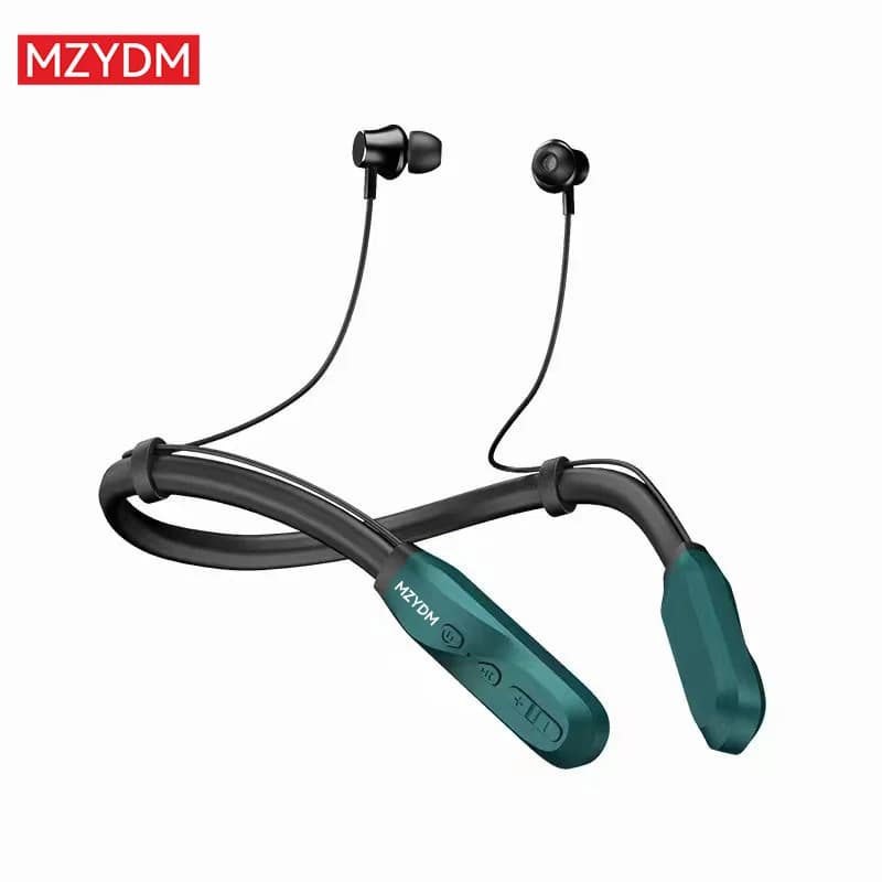 Auricolari wireless I35 TWS Cuffie con archetto da collo Bluetooth Suono 9D Auricolari in-ear Gancio per l'orecchio impermeabile Sport Headest con microfono