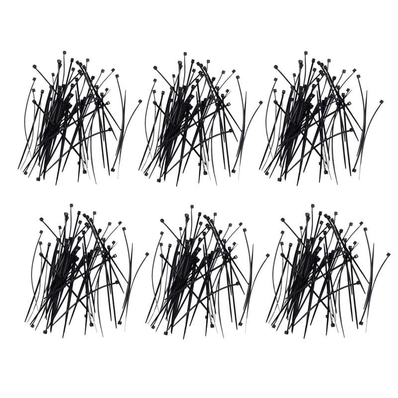 Hot kf-Industrial Grade Cable Ties Cable Ties: 100X2.5Mm Color: Black Quantity: 300 Pieces