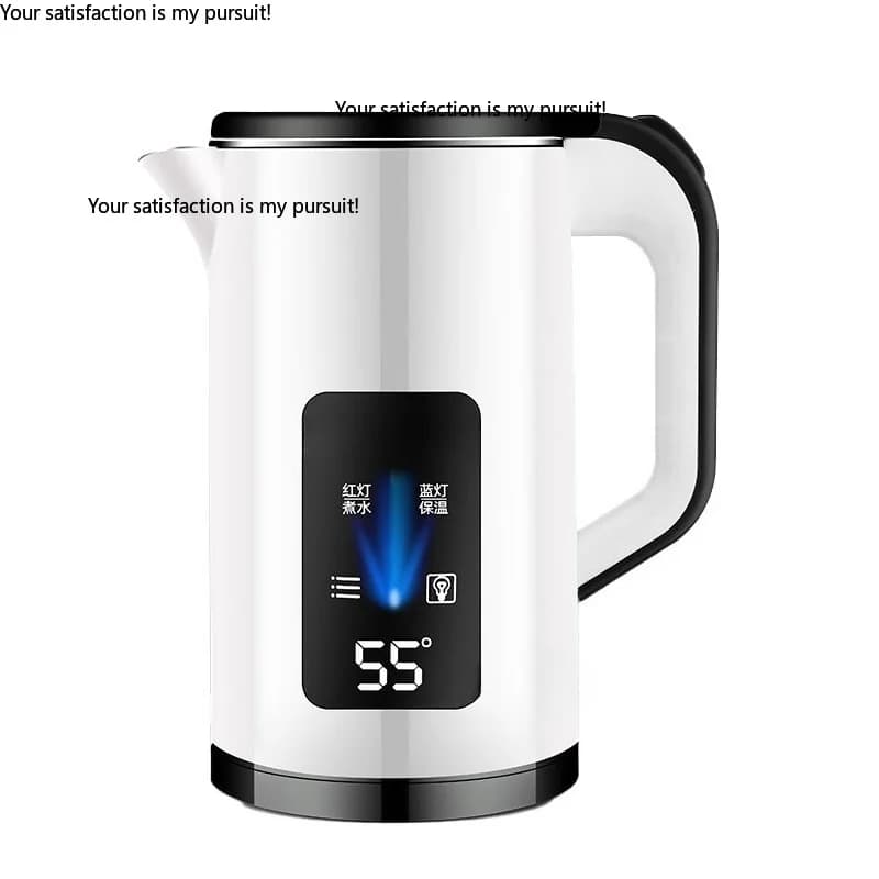 for household constant temperature electric kettle made of food-grade stainless steel, integrates boiling and heat preservation