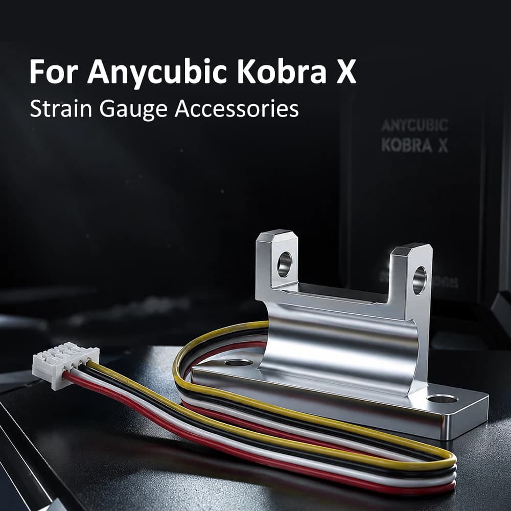 3D Printer Strain Gage Fit For Anycubic Kobra X Hotend Mounting Block Sensor Strain High Quality Sensor Strain For 3D Printer