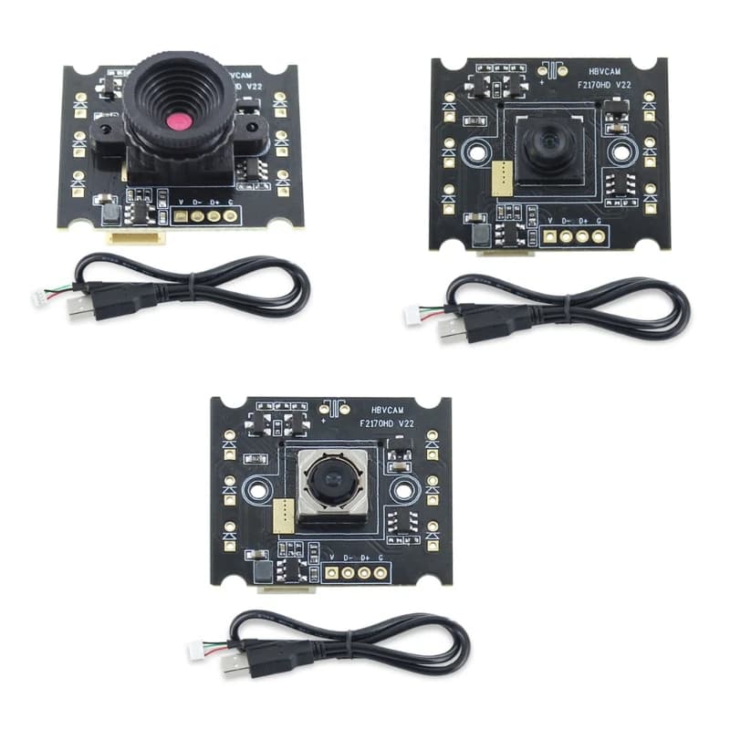 Modulo telecamera 2MP Autofocus OV2720 30FPS Distorsione USB Frees Uscita Modulo telecamera 1920x1080 Scheda webcam industriale
