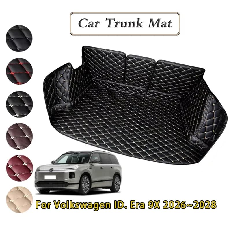 Car Trunk Cargo Liner For VW Volkswagen ID. Era 9X 2026 2027 2028 Waterproof Rug Rear Boor Mat Carpet Pad Auto Accessories