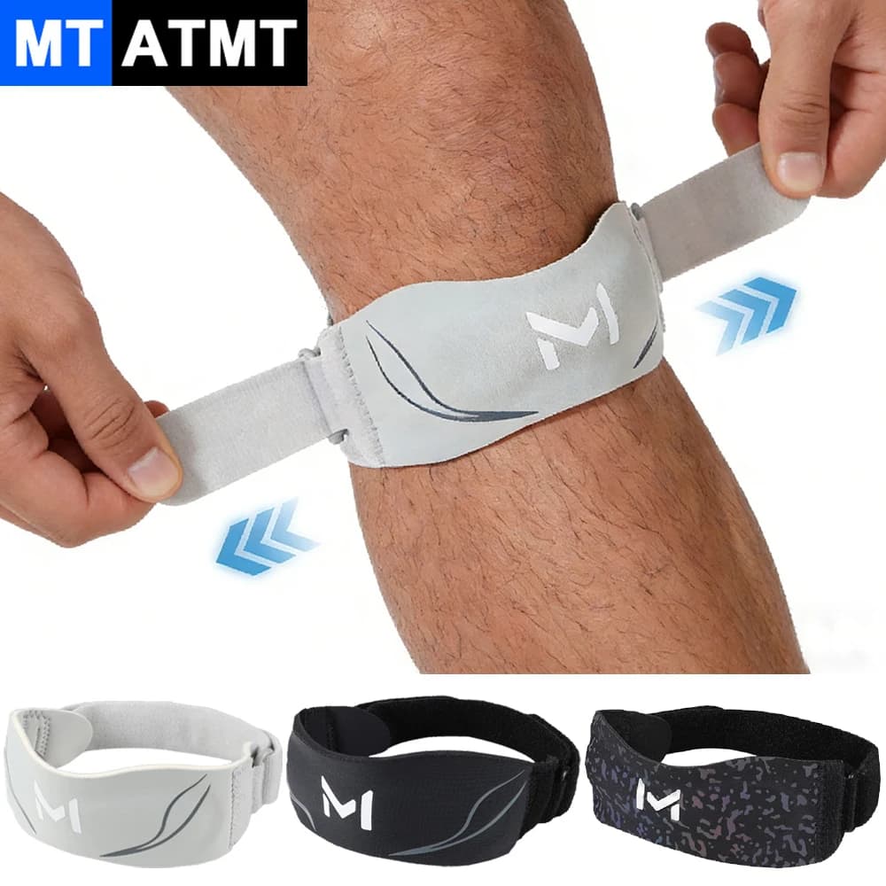 1 Pezzo Fascia di Supporto per Tendine Rotulee per Uomini e Donne, Ginocchiera Antiscivolo, Sollievo dal Dolore per Artrite, Lesioni ACL, Rotture del Menisco