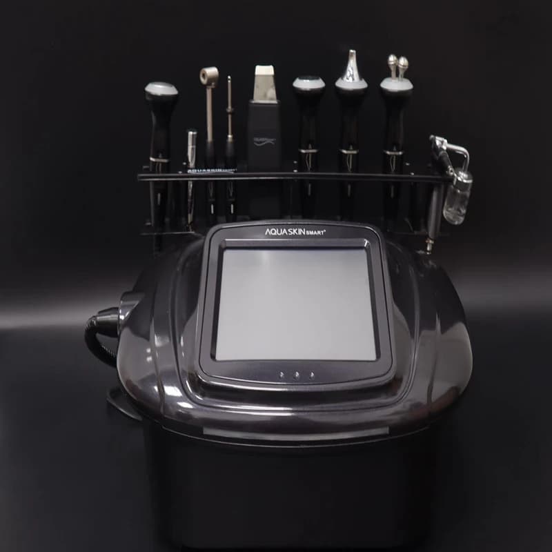 Raxing ultrasound for skin with collagen stimulation 9 in 1 laptop for deep cleaning machine treatment