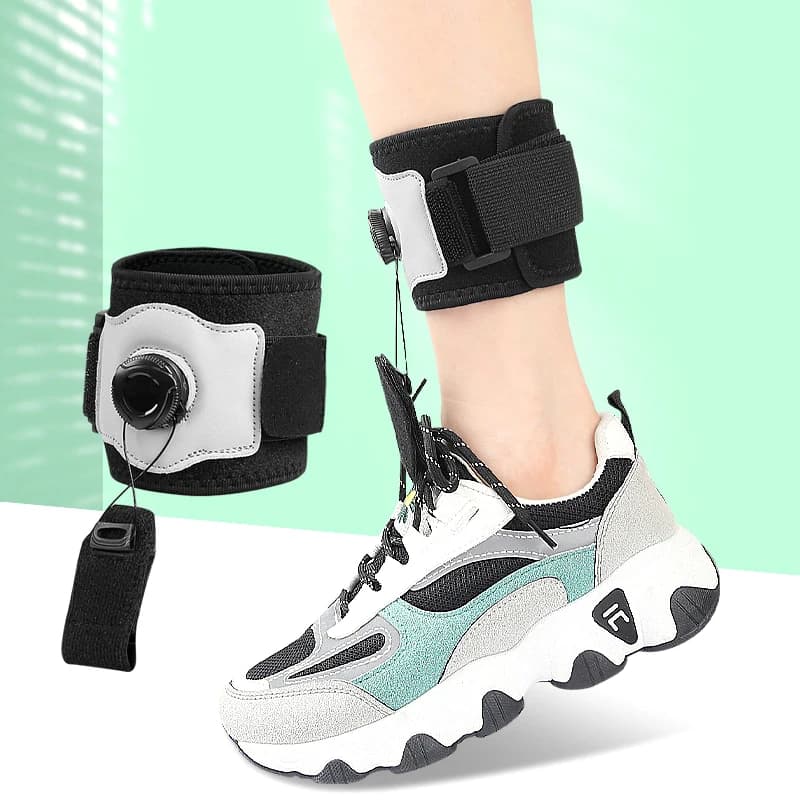 【AD】Afo Foot Drop Brace Knob Adjustable Left Right Foot Lifting Up Foot Drop Support for Walking with Shoes Ankle Foot Orthosis