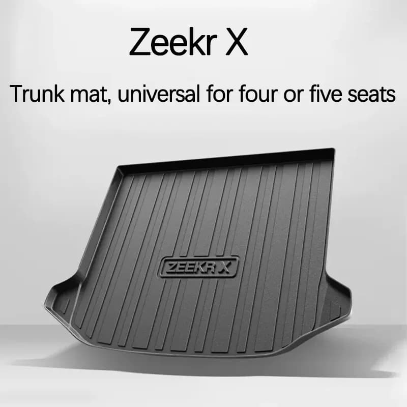 Zeekr x Accessori Tappetini impermeabili per bagagliaio di un'auto