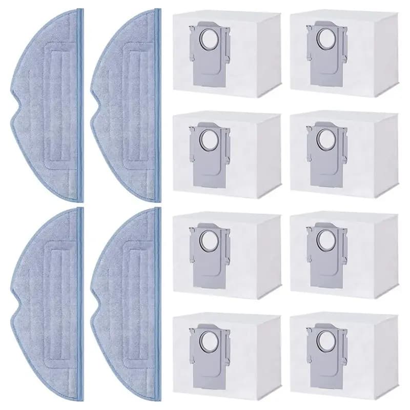 AC88-Accessory Set For Roborock S7 Maxv Ultra / S7 Pro Ultra,Dust Bags, Robot Vacuum Cleaner Replacement Accessories