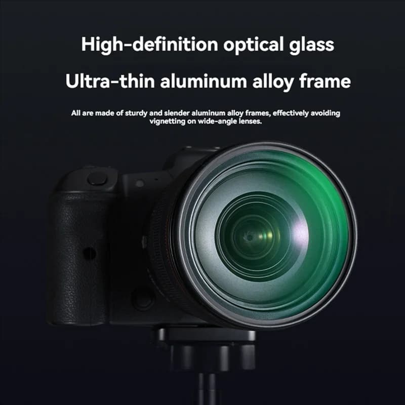 A33T-Dreamy Soft Cinematic Effect 67Mm CPL+ Black Diffusion 1/4 Filter Circular Polarizer For Canon Sony Lens Glare Reduction