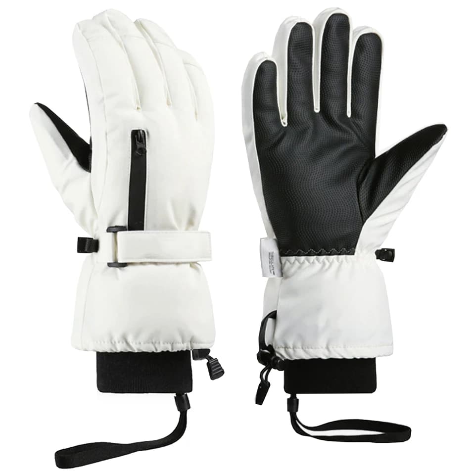 Guanti da Sci LOCLE con Touch Screen, Guanti da Snowboard, Motoslitta, Moto, Ciclismo, Invernali, Antivento, Unisex