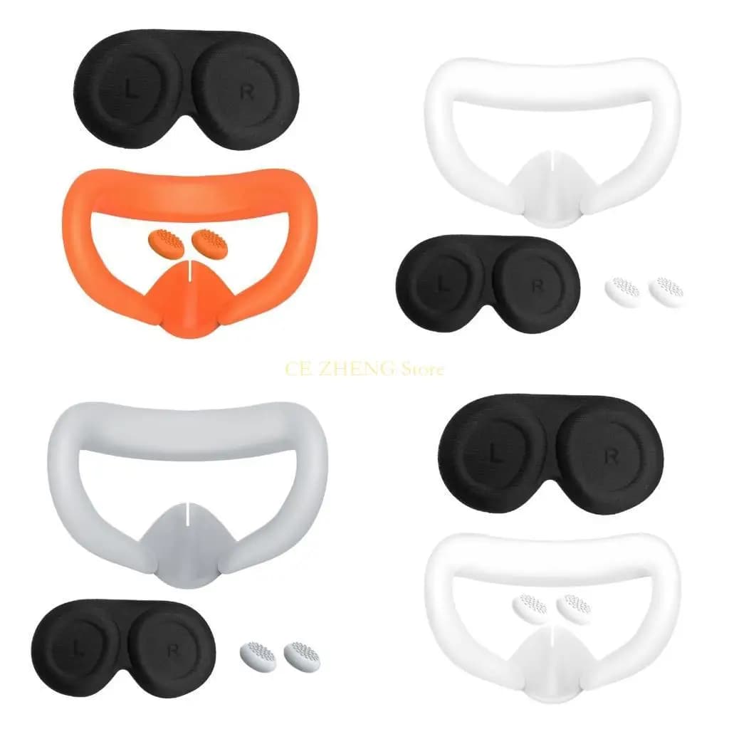 E56B Maschera protettiva per lenti in silicone sottile Protezione per lenti per copriobiettivo per cuffie Immergiti nei