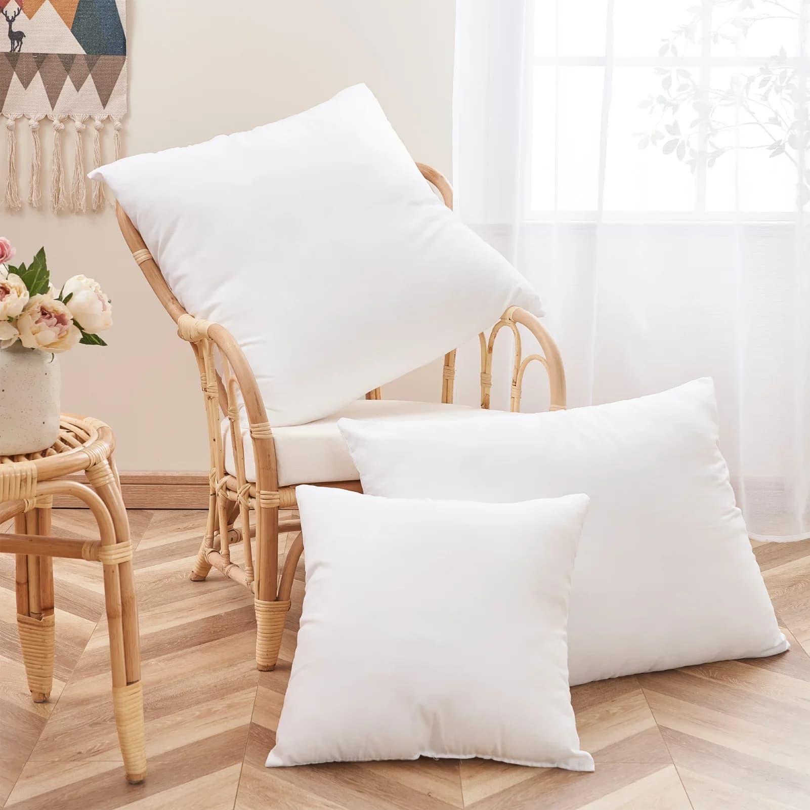 Cuscino in puro colore cuscino interno cuscino interno in cotone PP riempimento cuscino forniture per la casa cuscini per letto 40x4 0/45x4 5/65x6 5/50x70