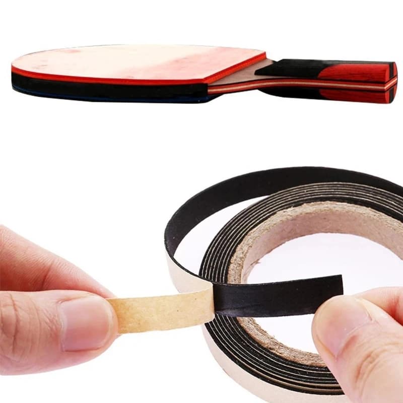 1cmx2M Super Thick Edge Tape for Table Tennis Racket Side Protector Ping Pong Bat Gas Stove Sink Window Protective Tape