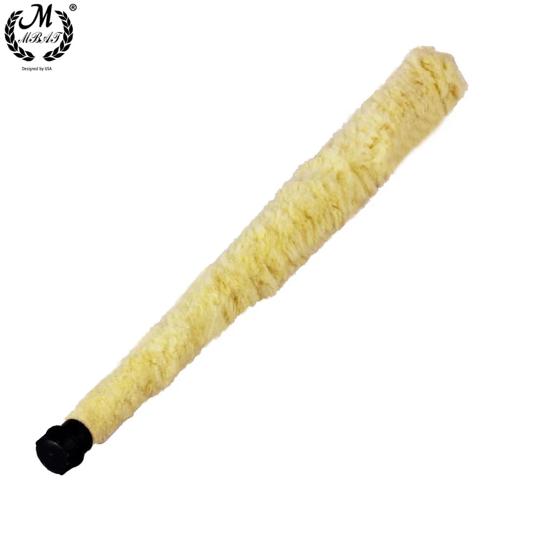 Saxophone Cleaning Brush Inner Cleaner Pad Yellow Soft Durable Sax Brush Woodwind Instrument Accessories for Alto Tenor Soprano