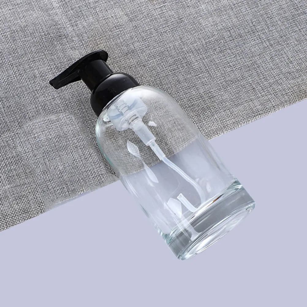 Dispenser a Pressione per Bottiglie Vuote Multiuso Ricaricabile per Lozione, Shampoo, Sapone, Gel Doccia, Balsamo, Sapone Liquido