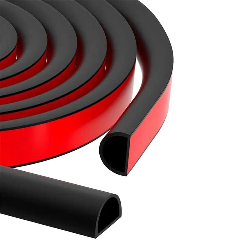 AA94-Door Weather Stripping Seal Self Adhesive Weather Stripping Seal For Card Slot Large And Easy Installation