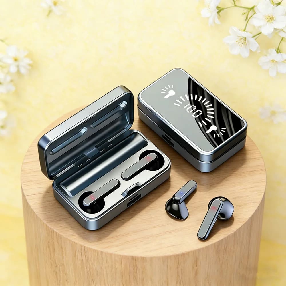 S20 TWS Auricolari compatibili con Bluetooth, cuffie stereo sportive, auricolari wireless impermeabili, adatti ai smartphone