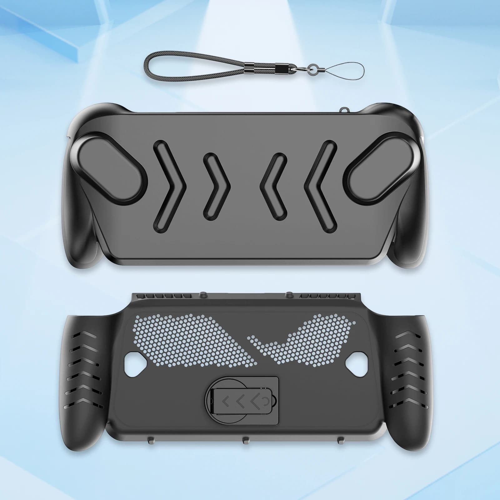 Custodia Protettiva in TPU per ROG XBOX Ally/X con Cover Superiore e Supporto Regolabile, Accessori Gaming per Console Portatile