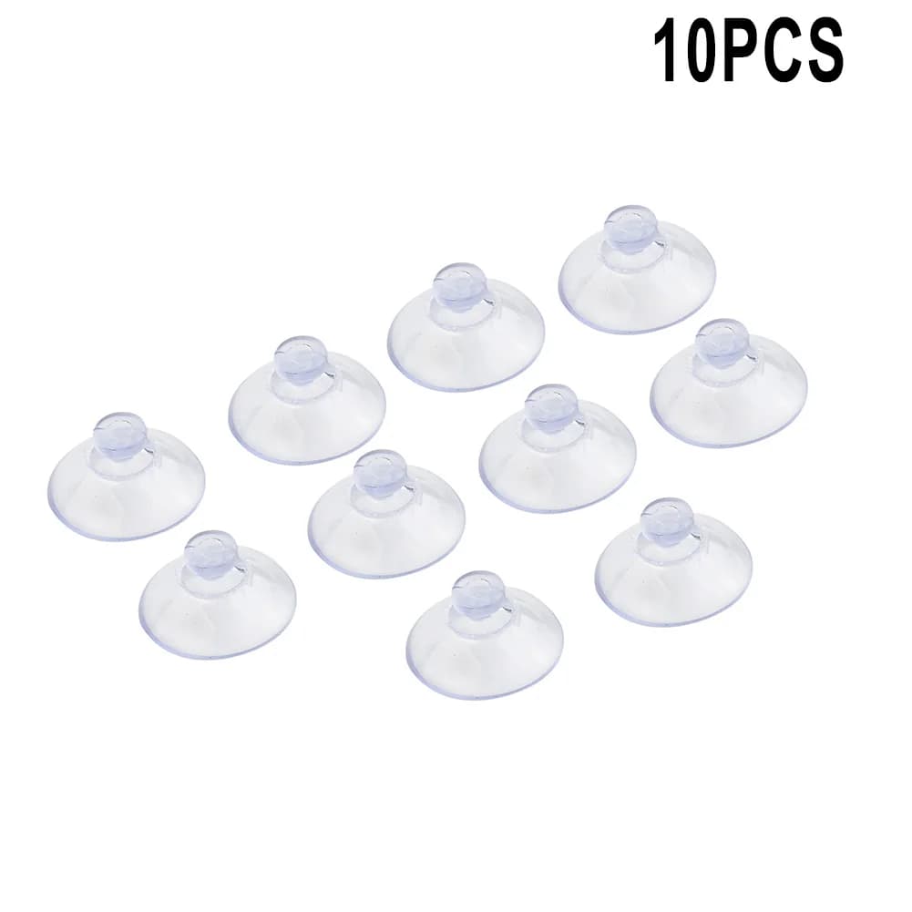 Ganci in PVC Ventosa 20mm 25mm 40mm Parete Ampia gamma Ganci in vetro plastica trasparente Ventose in gomma PVC Ventose
