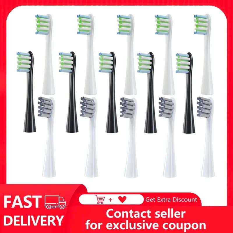 For Oclean Replaceable electric toothbrush heads for Oclean X/X PRO/ Z1/ F1/One/ Air 2/SE DuPont soft bristles