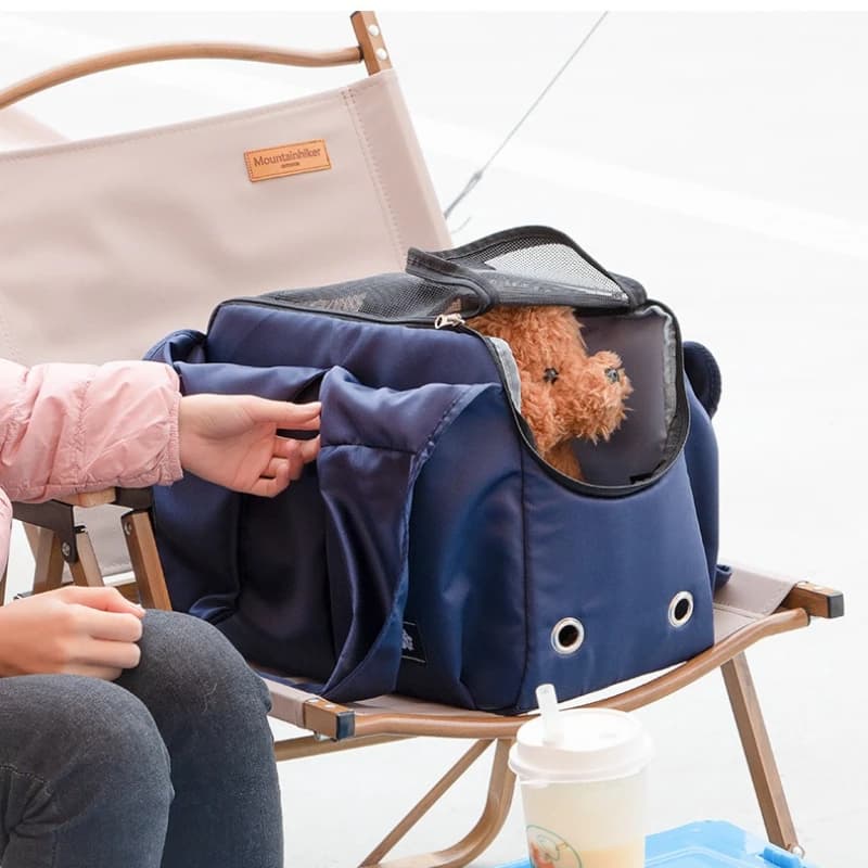 Borsa Portatile Multifunzionale per Gatti, Contenitore per Animali Domestici in Poliestere, Borsa da Trasporto per Gatti MH40MB